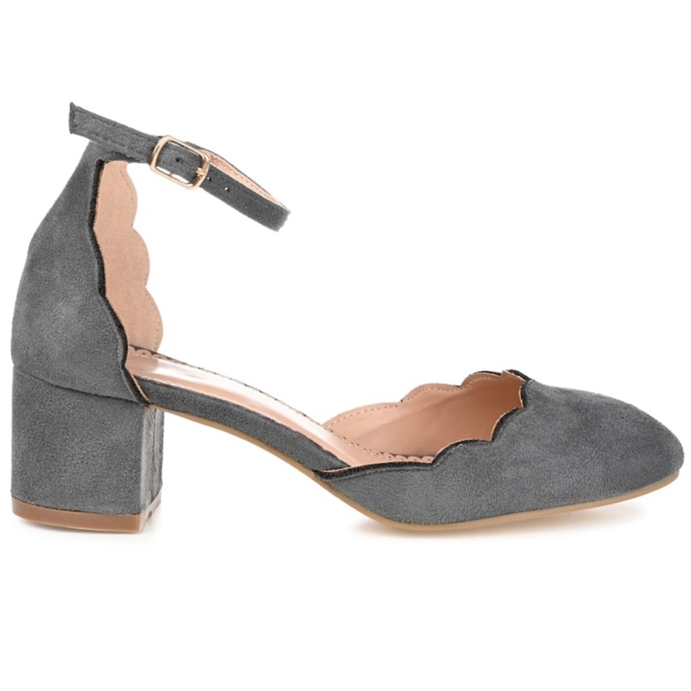 Style & Co Heels - color grey - size 9 1/2 but fit more like 9. Like new.